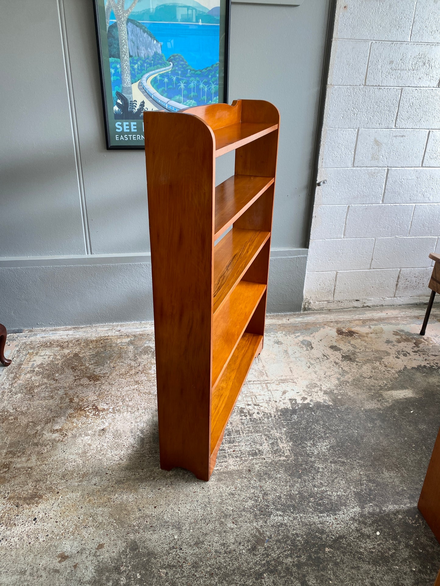 Vintage Rimu Tall Bookcase