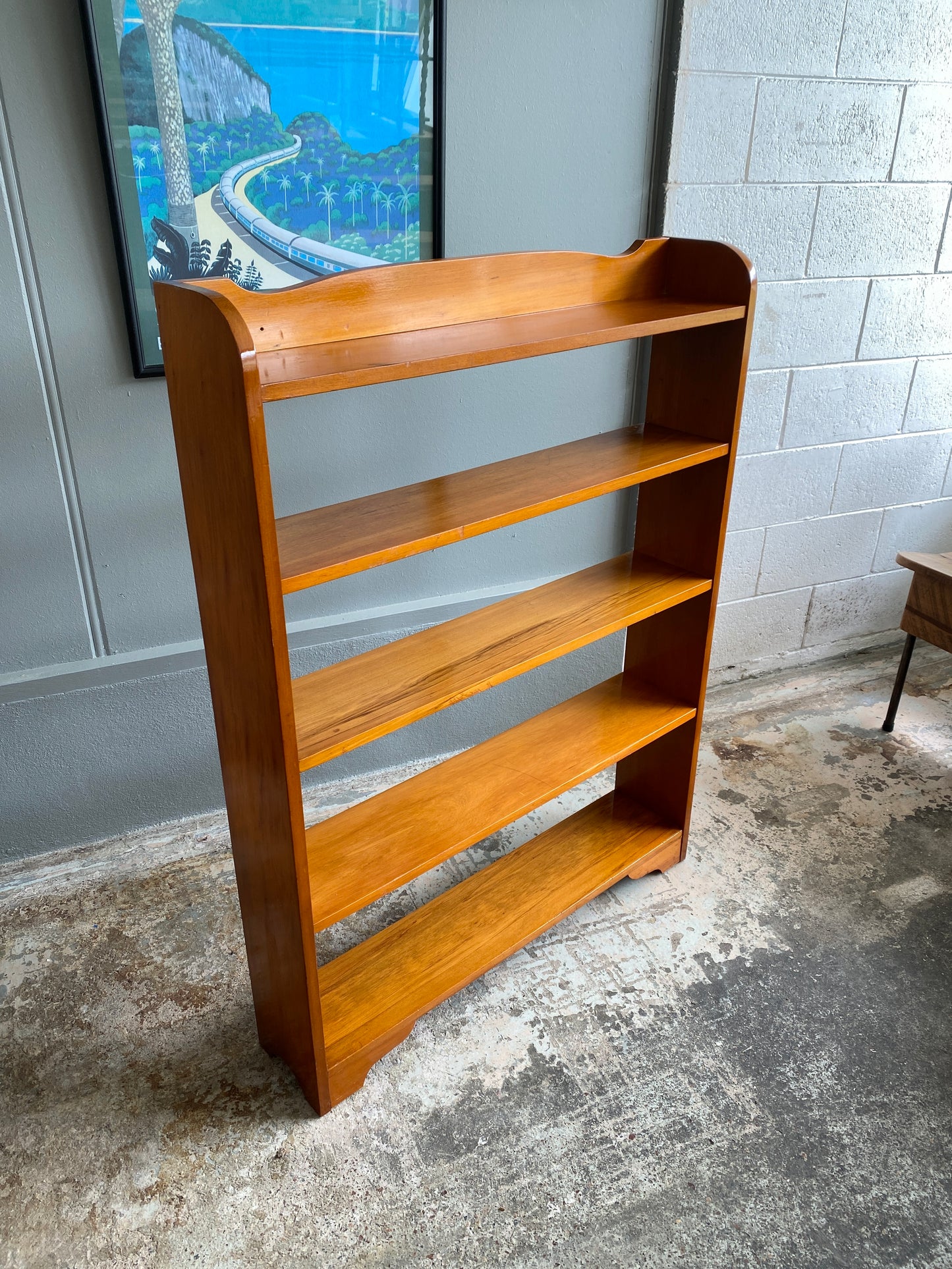 Vintage Rimu Tall Bookcase