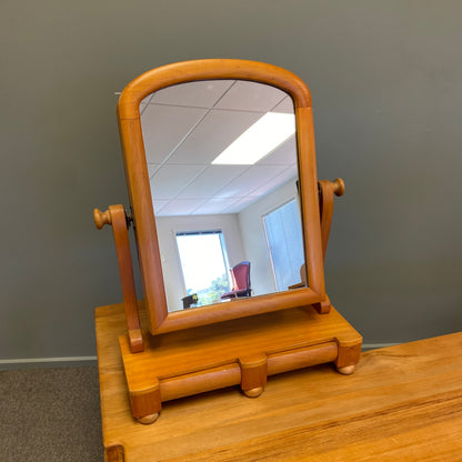 Vintage Rimu Vanity Mirror