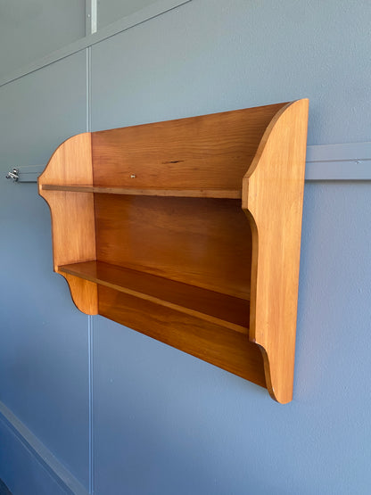 Vintage Rimu Wall Mounted Shelf