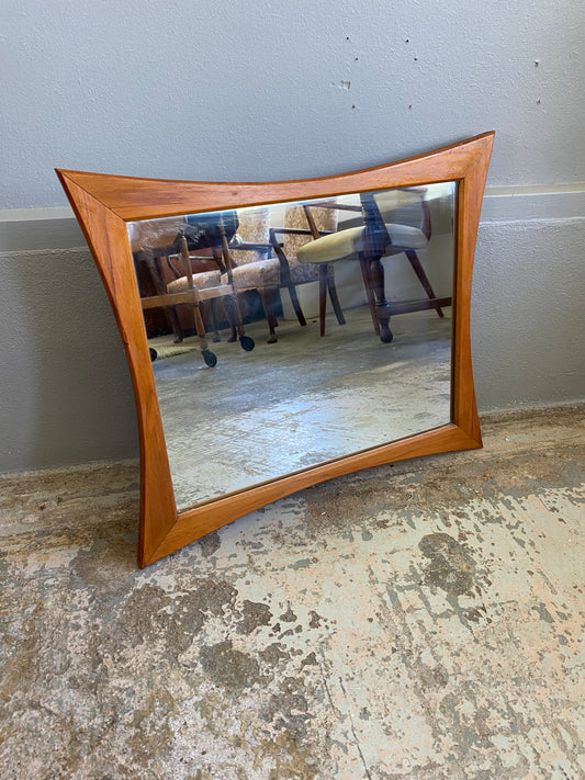 Vintage Rimu 'Starburst' Mirror
