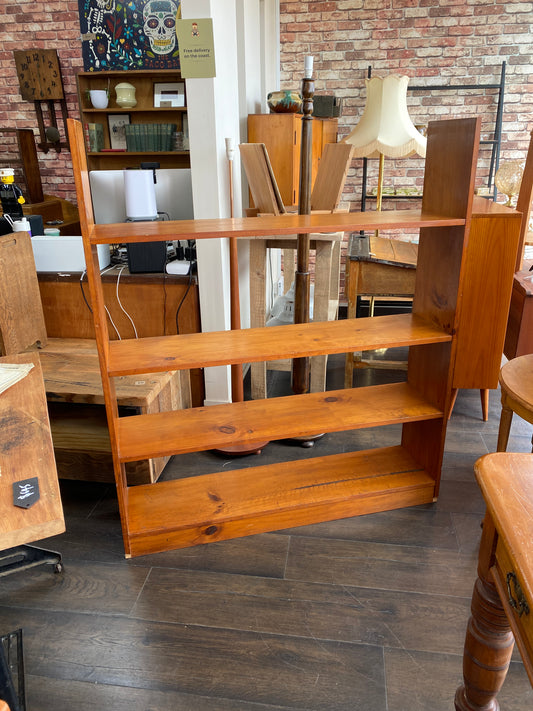 Vintage Scratch-built Baltic Pine Bookcase
