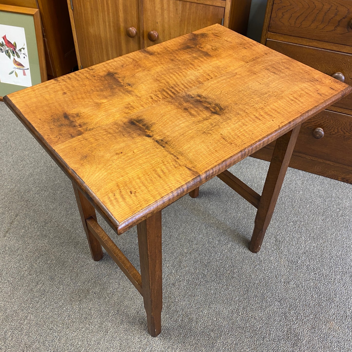 Vintage Scratch Built Side Table