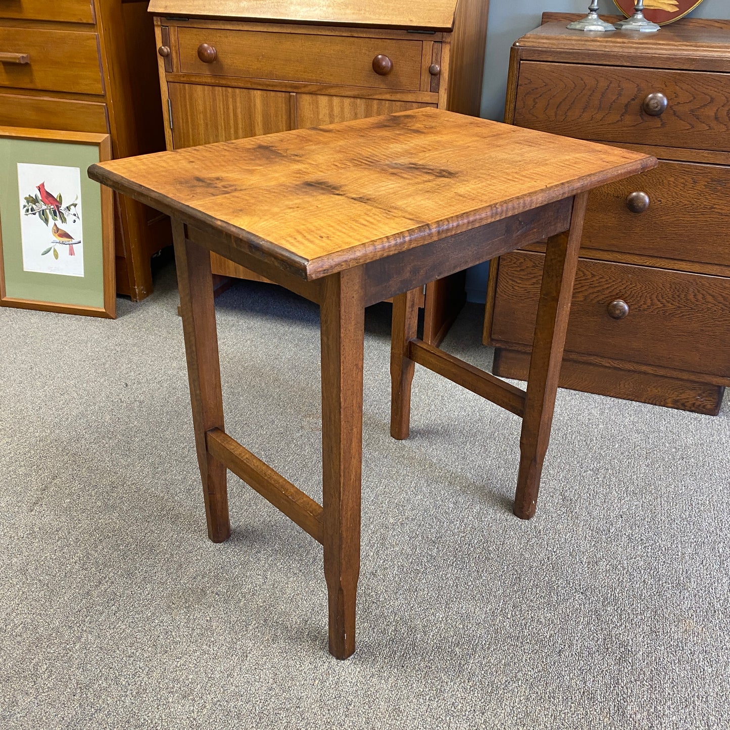 Vintage Scratch Built Side Table