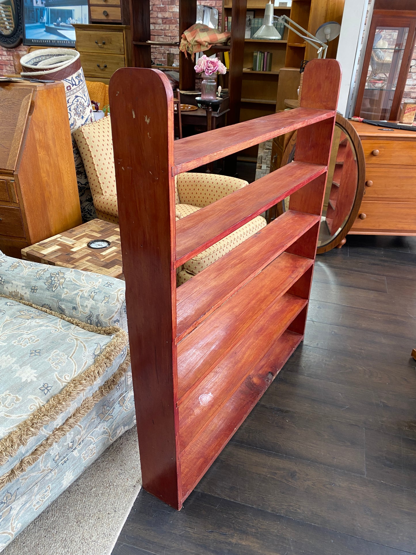 Vintage Scratchbuilt Bookcase