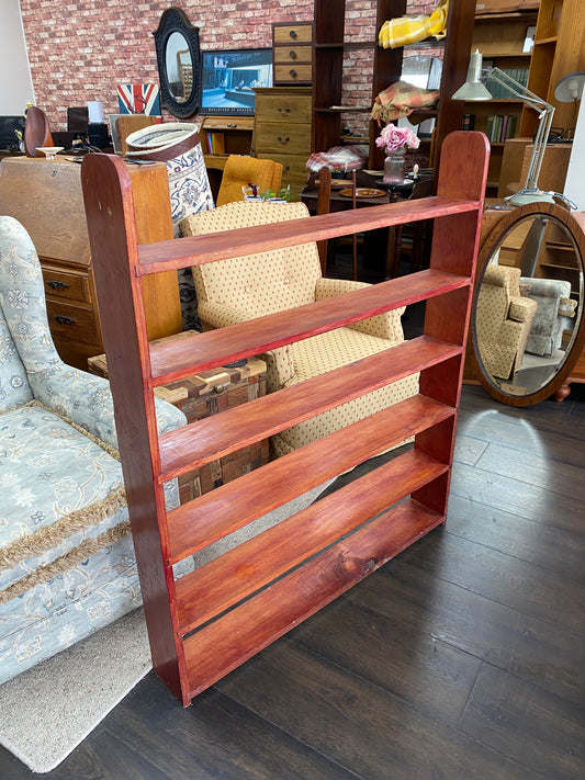 Vintage Scratchbuilt Bookcase