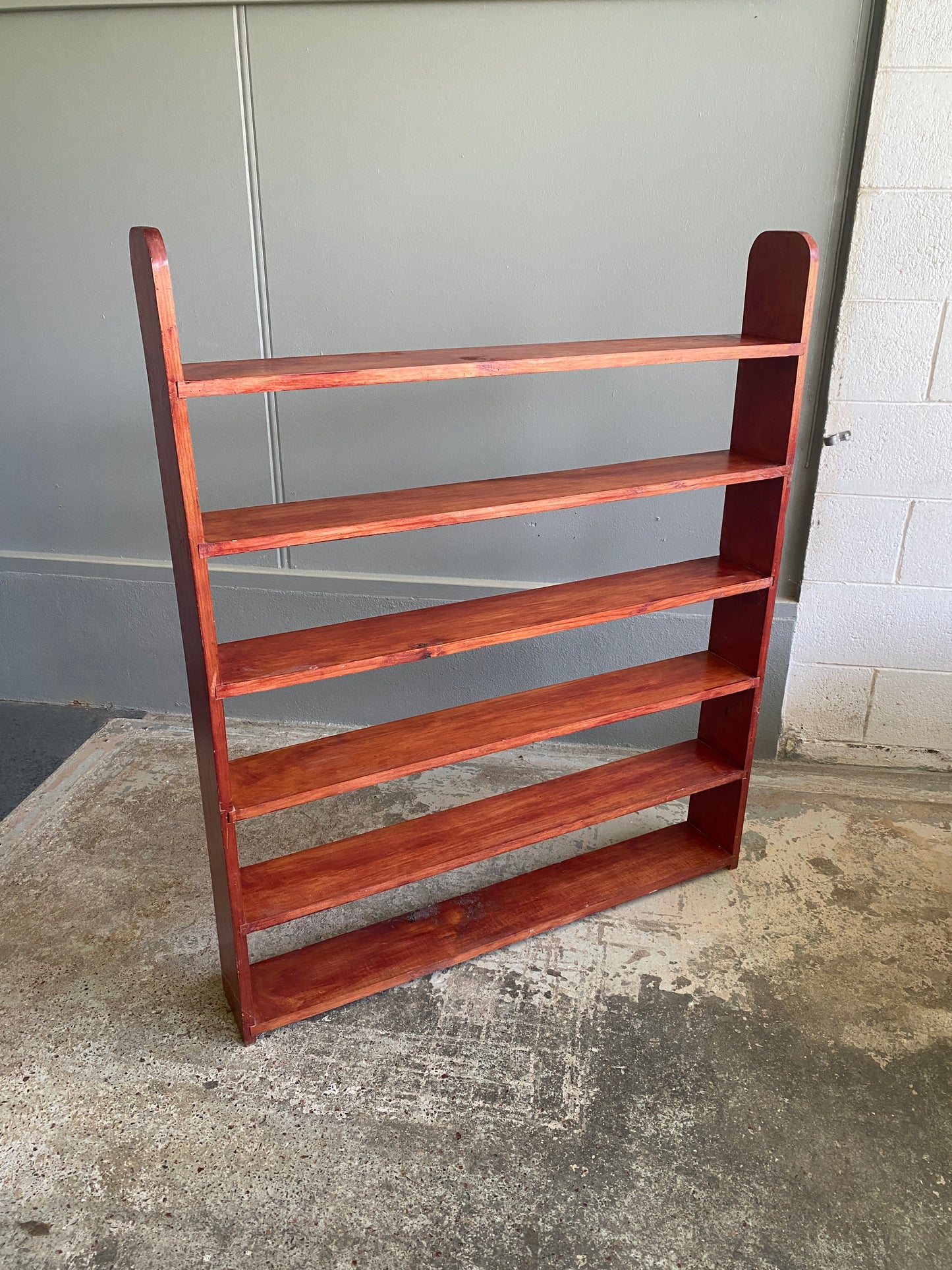 Vintage Scratchbuilt Bookcase