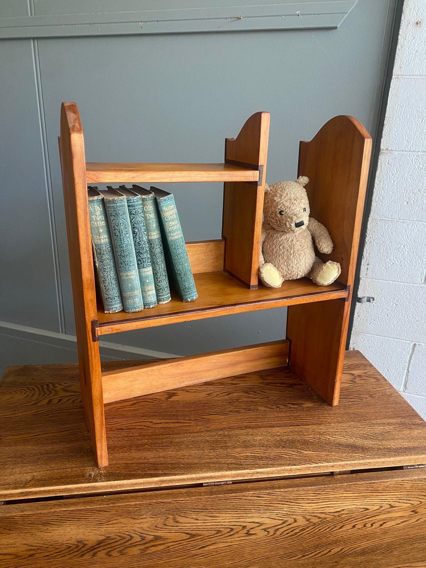 Vintage Scratch built Desk Tidy