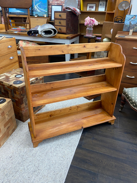 Vintage Scratch built Baltic Pine Nursery Bookcase