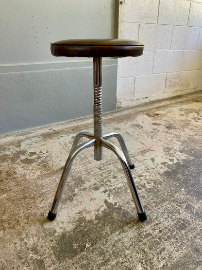 Vintage Screw Thread Stool