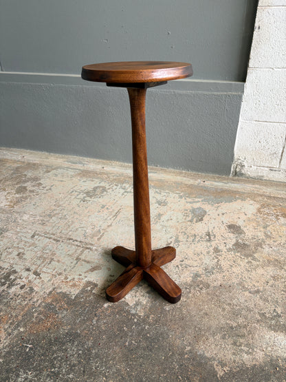 Vintage Small Teak Plant Stand