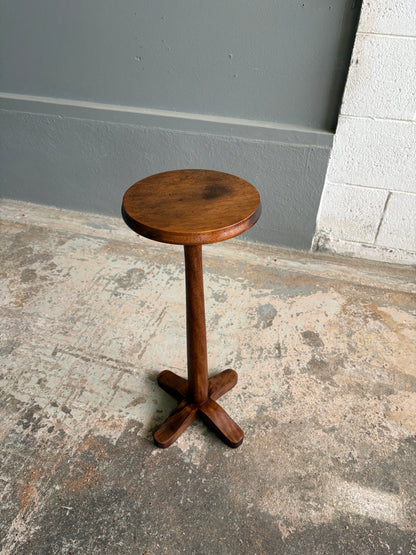 Vintage Small Teak Plant Stand