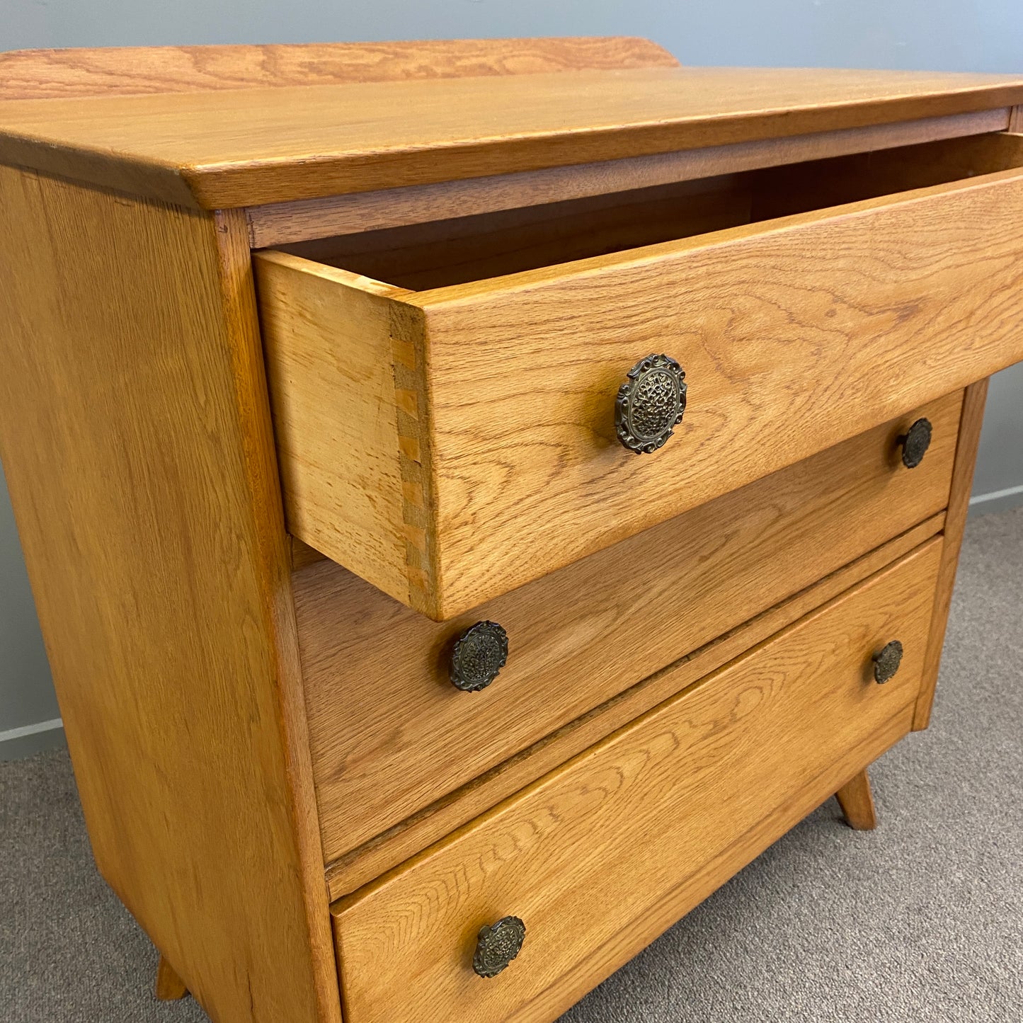 Vintage Solid Oak Drawers