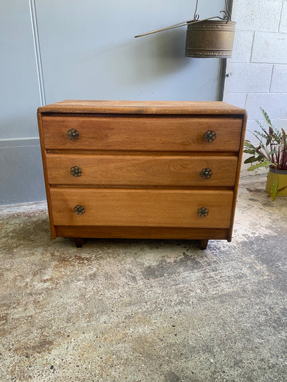 Vintage Solid Oak Drawers