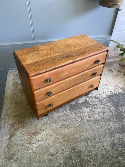 Vintage Solid Oak Drawers