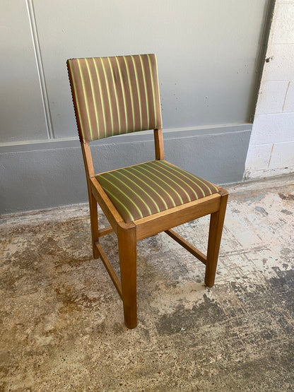 Vintage Solid Oak Occasional Chair