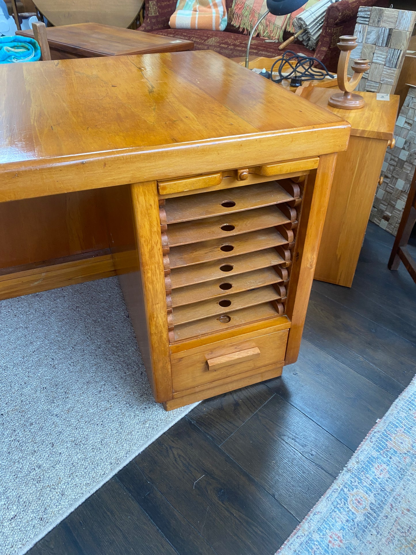 Vintage Solid Rimu Clarks Desk