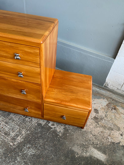 Vintage Solid Rimu Nursery Drawers