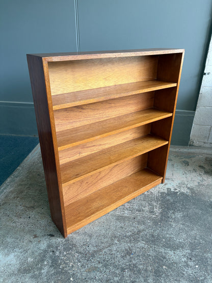 Vintage Solid Wood Slender Bookcase