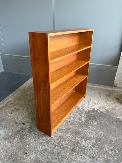 Vintage Solid Wood Slender Bookcase
