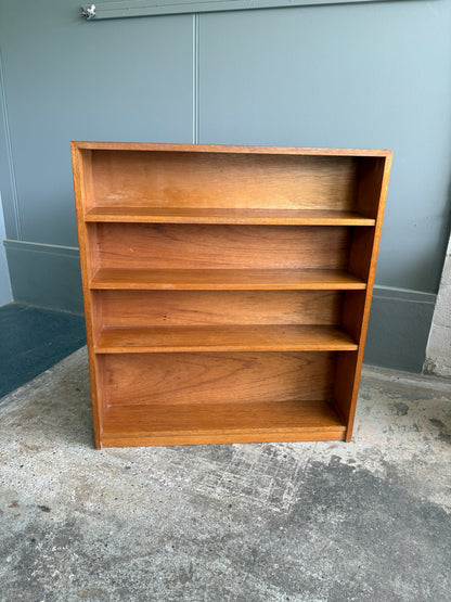 Vintage Solid Wood Slender Bookcase