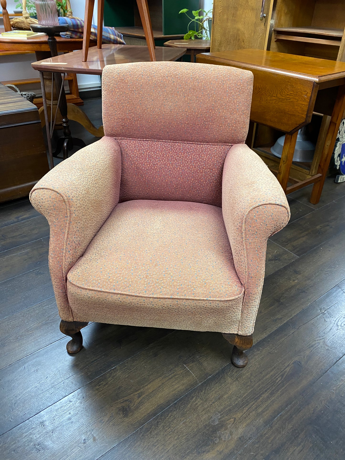 Vintage Sprung Reading Chair