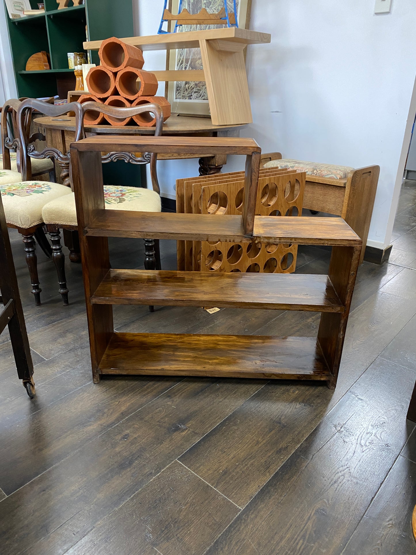 Vintage Step Bookcase