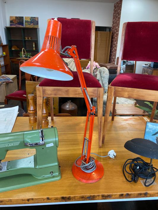Vintage Superlux Anglepoise Lamp (Flame)