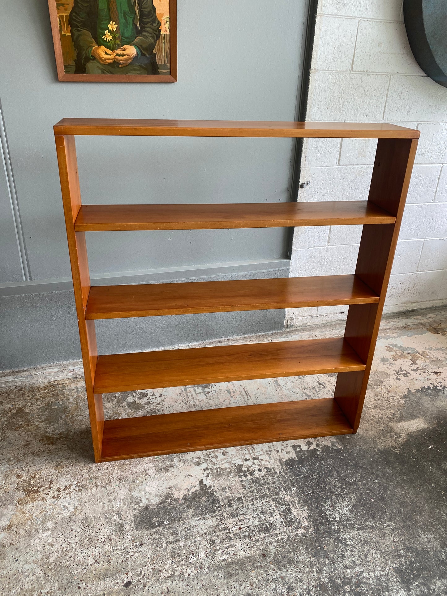 Vintage Tall Rimu Bookcase