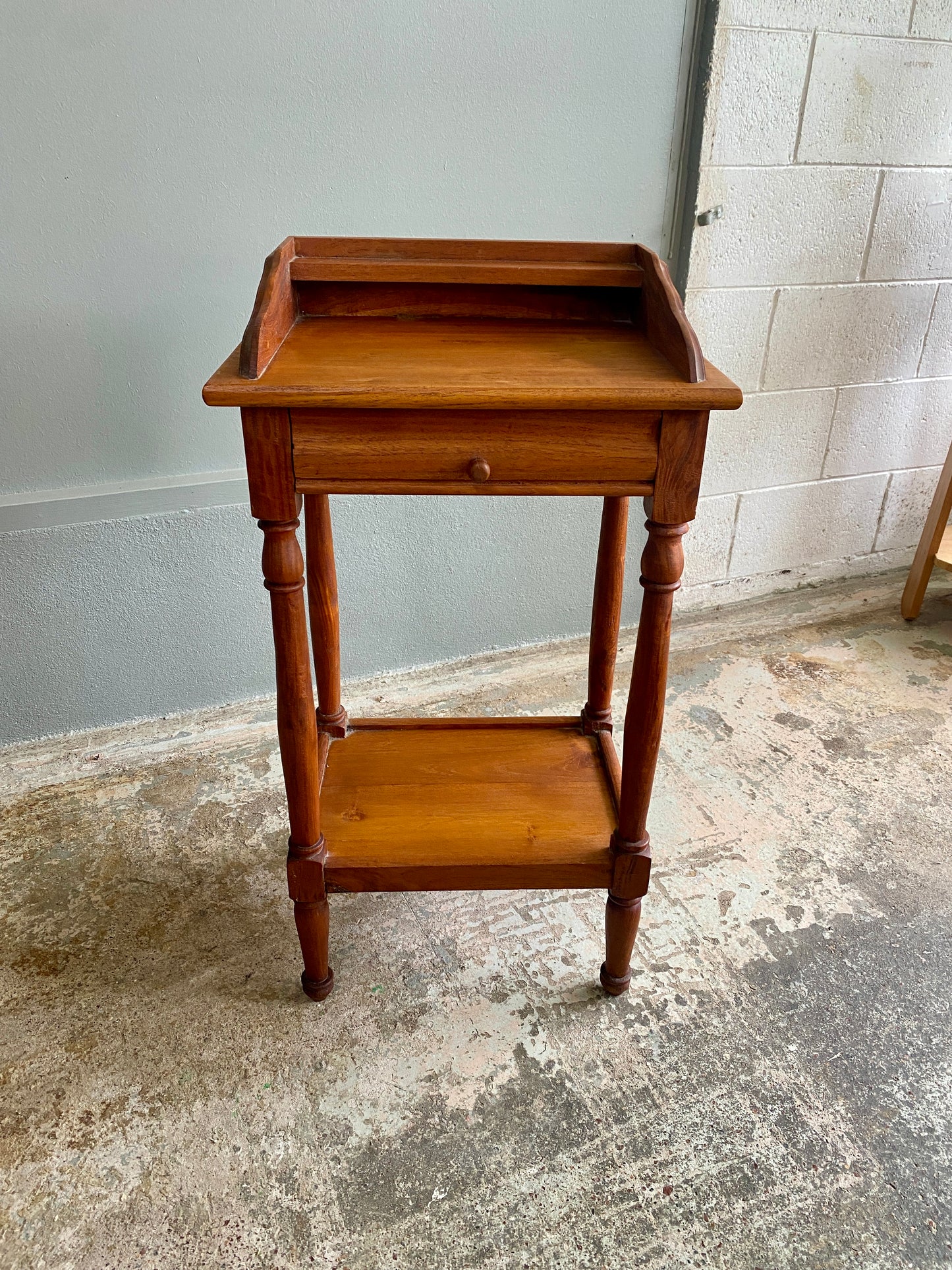 Vintage Teak Hall Table