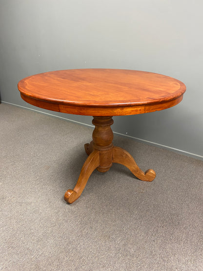 Vintage Teak Round Dining Table