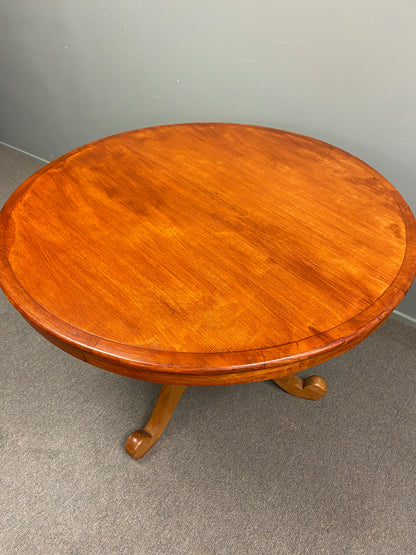 Vintage Teak Round Dining Table