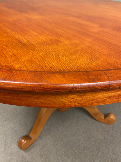 Vintage Teak Round Dining Table