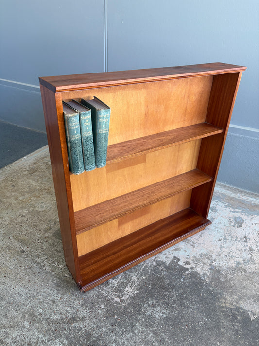 Vintage Teak Slender Bookcase