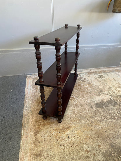 Vintage Turned Bookcase/Plant Stand