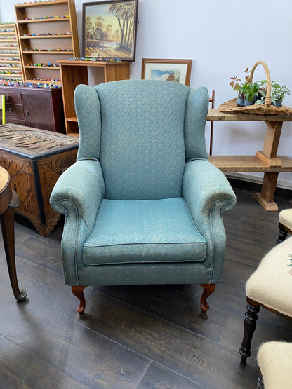 Vintage Wingback Reading Chair