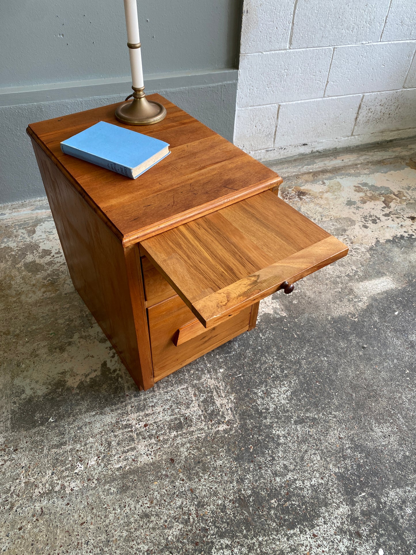 Vintage Rimu Custom Made Side Table