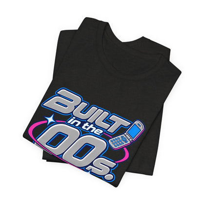 Built in the 00s. Still Solid Tee in Black Heather, folded