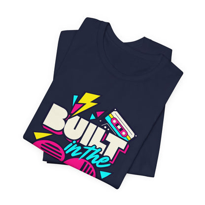 Built in the 80s. Still Solid Tee in Navy, folded
