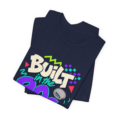 Built in the 90s. Still Solid Tee in Navy, folded