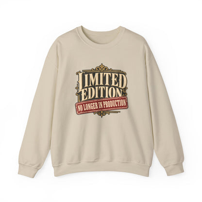 Limited Edition Crewneck Sweatshirt in Sand, front view