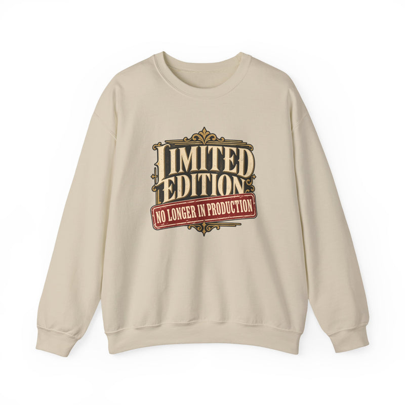 Limited Edition Crewneck Sweatshirt in Sand, front view