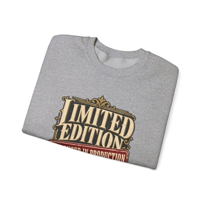 Limited Edition Crewneck Sweatshirt in Sport Grey, folded view