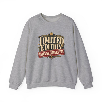 Limited Edition Crewneck Sweatshirt in Sport Grey, front view